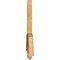 Ekena Millwork Bellingham Rough Sawn Timber Gable Bracket, Western Red Cedar, 48"W x 24"H x 2"D x 6"F, 12/12 Pitch GBW048X24X0206BEL00RWR - alternate 3